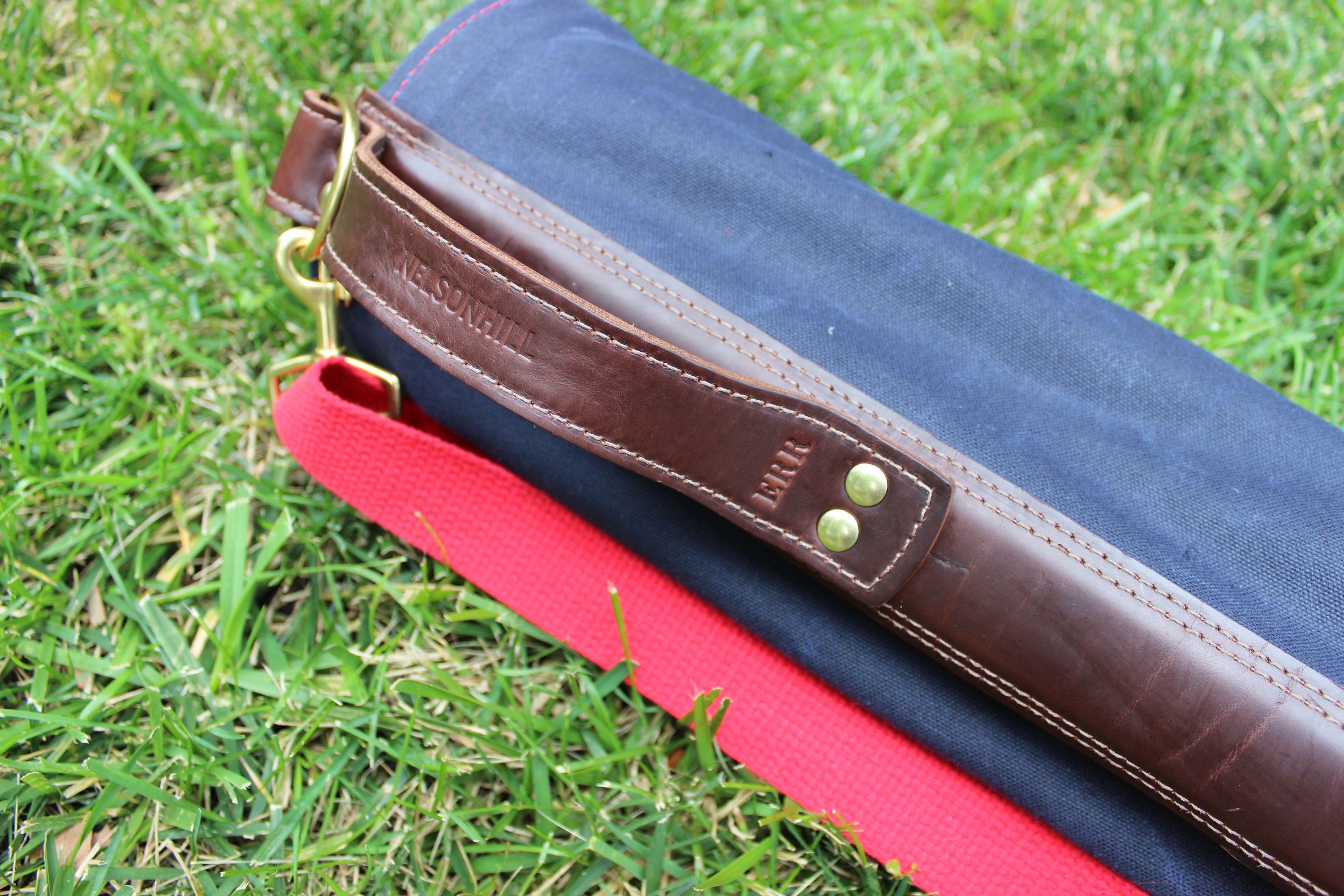 Leather Golf Bag Sunday Golf Bag Personalized Handmade Etsy