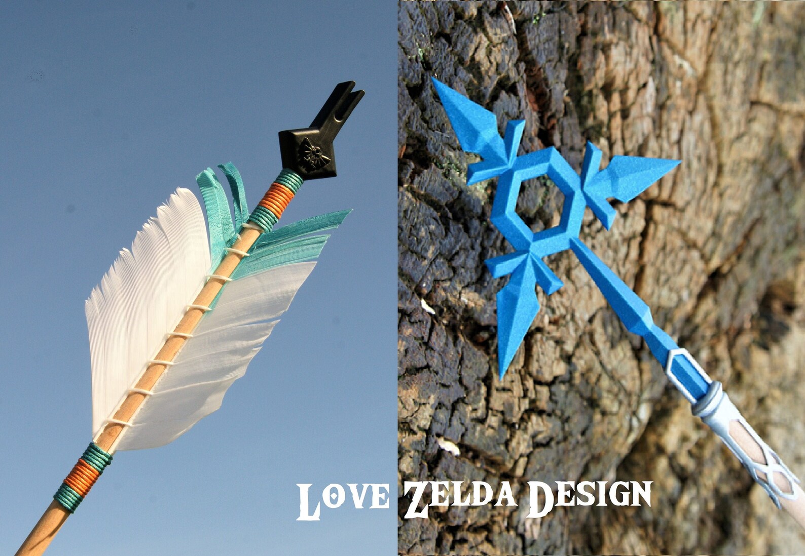 Zelda ICE Arrow Handmade Breath of the Wild BOTW / Age of Etsy