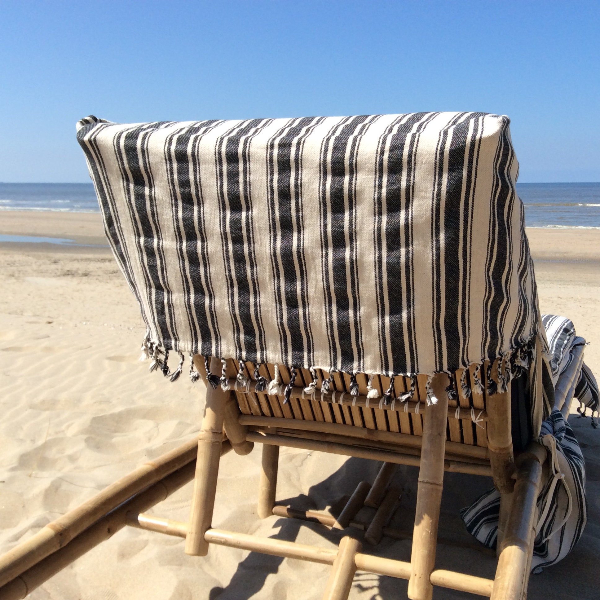 Unique sunbed hammam towel universal size fits all sunbeds. Etsy