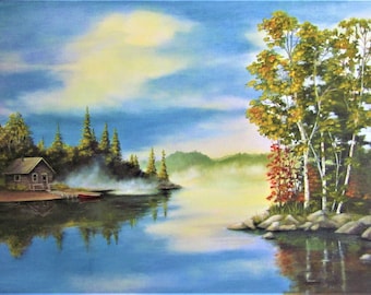 Morning Mist -  Limited Edition Prints by Newfoundland Artist Larry Hart