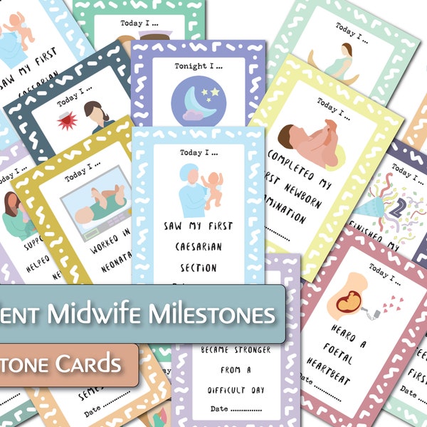 Midwifery Student Milestone Cards