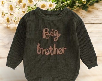 Big Brother Embroidered Knit Jumper