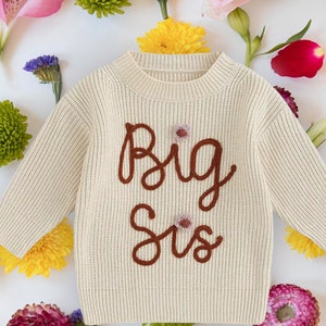 Big Sis Embroidered Knit Jumper image 2
