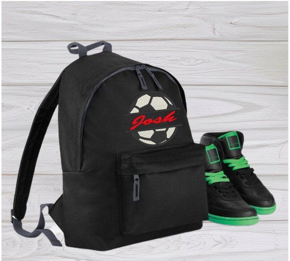 Personalised Junior Black School Rucksack Backpack  display picture 3