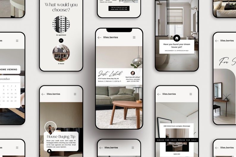 Real estate Instagram template Real estate story template Real estate marketing Realtor social media content Realtor Instagram feed Canva image 4