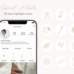 Celestial instagram highlight covers, Minimal ig highlight covers, Aesthetic instagram highlights, IG story highlight earthy, Gold highlight