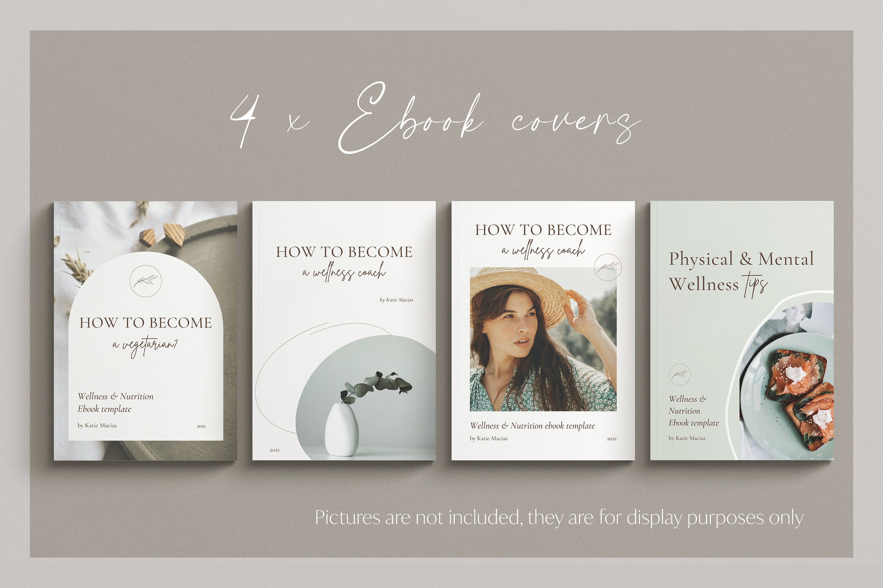 Wellness ebook template Canva workbook template Yoga template Etsy
