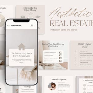 Real estate social media templates, Real estate templates, Real estate marketing, Real estate instagram post, Realtor social media posts