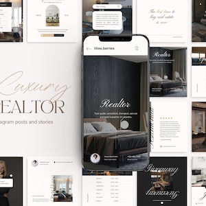 Real estate social media templates, Real estate templates, Real estate marketing, Real estate instagram post, Realtor social media posts