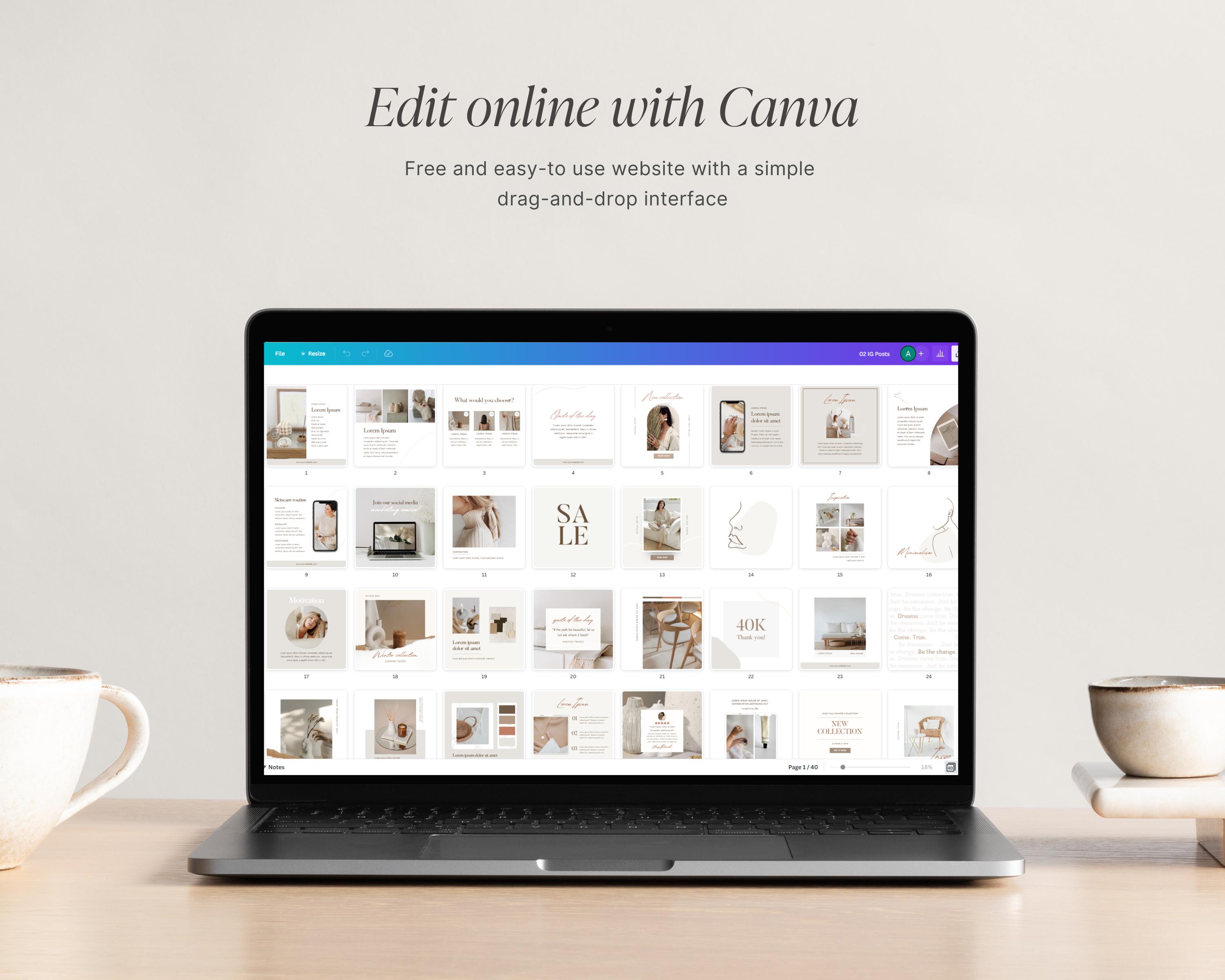 Interior Design Template, Interior Design Instagram Templates, Home ...