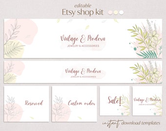 Flowers Templett Avatar Custom Listing Banner Etsy Banner Set Reserved Seabloom Floral Garden Leaves Sale Flowers Templett Avatar Custom Listing Banner Etsy Banner Set Reserved Seabloom Floral Garden Leaves Sale