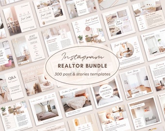 Real estate social media templates, Real estate templates, Real estate marketing, Real estate instagram post, Realtor social media posts