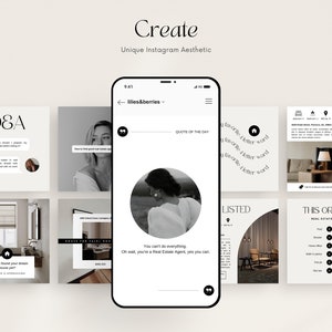 Real estate Instagram template Real estate story template Real estate marketing Realtor social media content Realtor Instagram feed Canva image 7