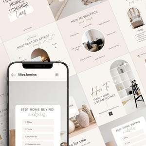 Real estate social media templates, Real estate templates, Real estate marketing, Real estate instagram post, Realtor social media posts