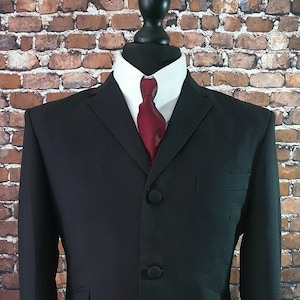 mod suit The &quot;fifth&quot; is a beauty Black Prince Of Wales Check. Hand cut from a fine quality blended 100% wool mix cloth