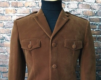 Vintage 60s British Mod Suit Jacket Mr. Edward Blazer Single 