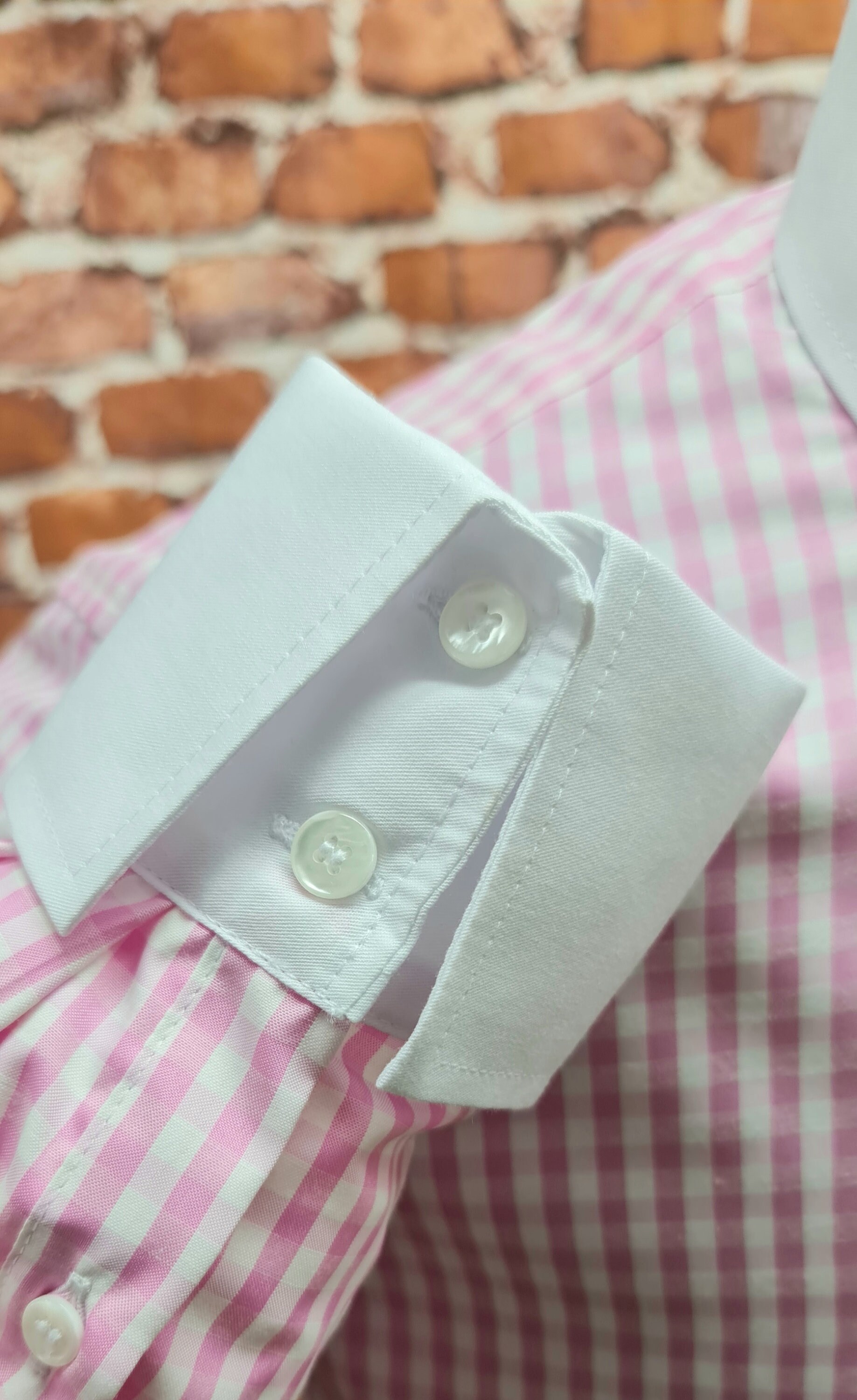 トップス 50s-60s Open Collar Check Shirt Vintage 50'S-60'S TEM-TEX Check Pattern Long Sleeve Western