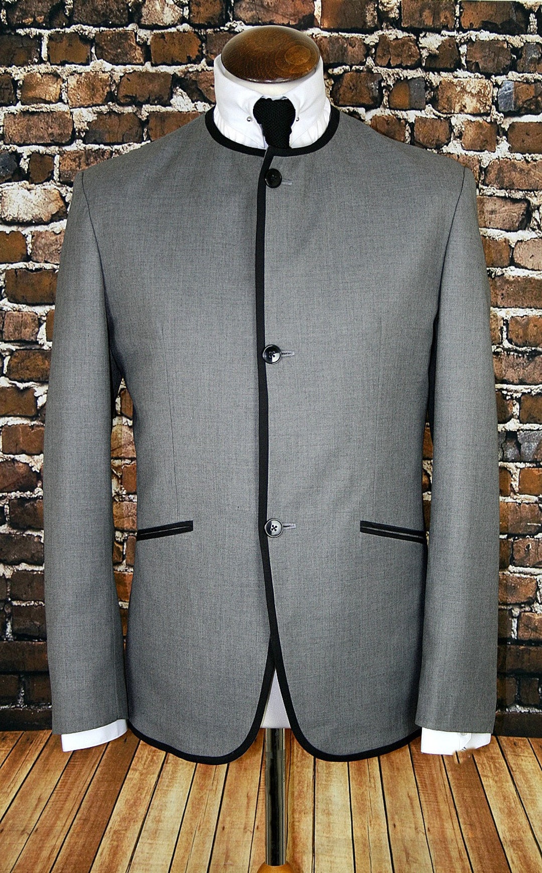Ringo Collarless Suit Classic Beatles Suit 3 Button MOD SUIT Etsy UK