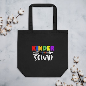 Joli sac fourre-tout écologique Kinder-Squad