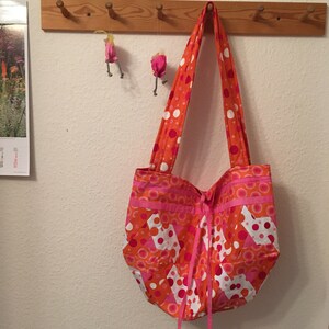 Stofftasche Punkte Patchworktasche Badetasche Schwimmen Schwimmzeug Pooltasche