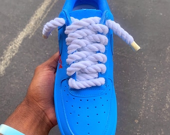 Custom fashion AF1’s | sneaker gift for him | custom AF1’s | custom rope AF1 | women’s custom | personalized shoes, personalized gift,
