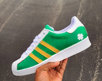 Handpainted Celtic Shamrock Shoes - Etsy