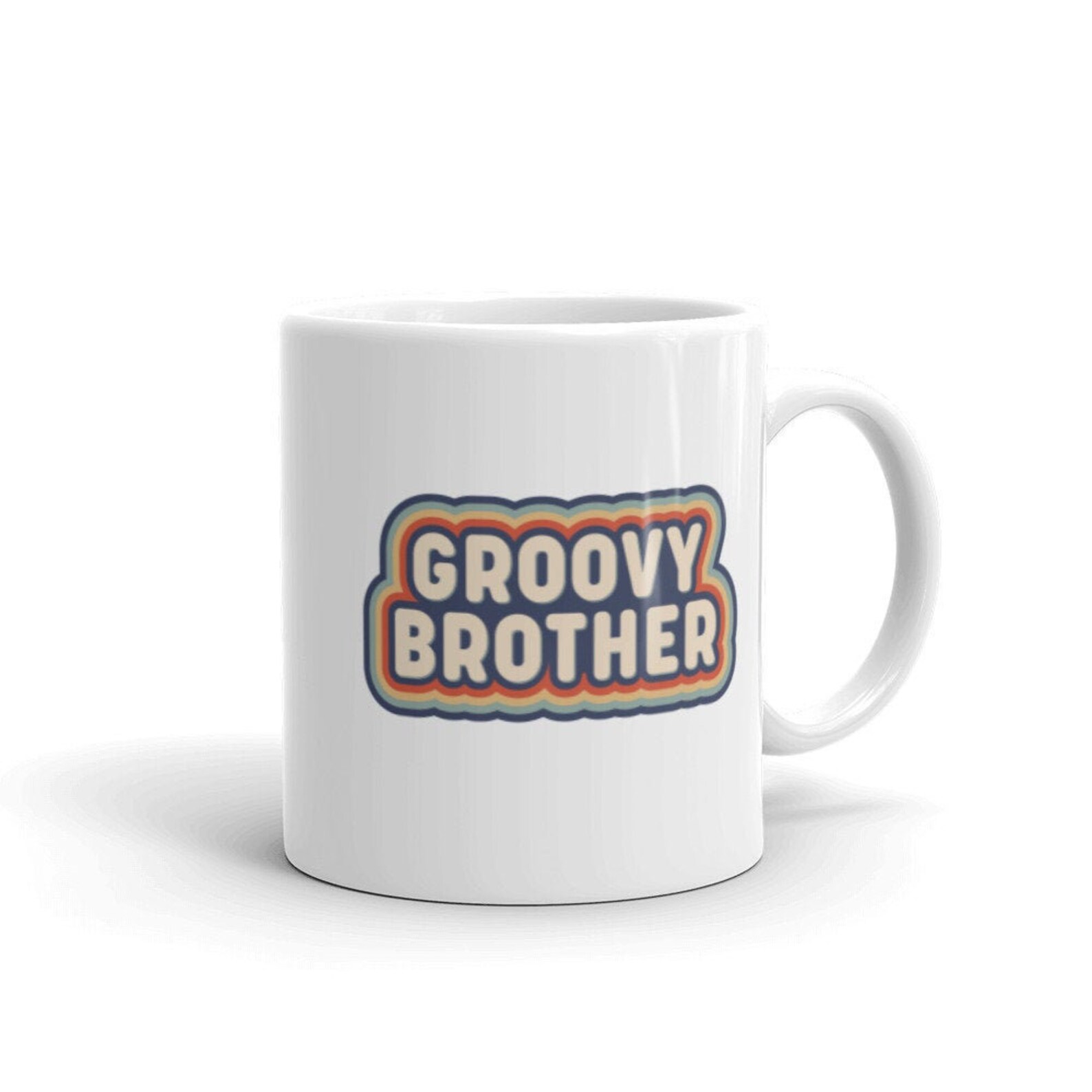 Groovy brother coffee mug gifts for him birthday gifts for Etsy