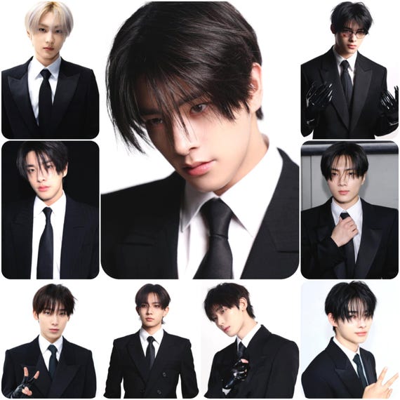 Enhypen DESIRE UNLEASH' Concept Photo MAKE Ver. Photo Sketch, Kpop