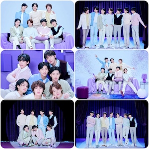 Bts FESTA 10° anniversario, collezione BTS, merchandising del gruppo BTS, foto BTS OT7, Bangtan Boys, merchandising dell'esercito, cartoline fotografiche BTS