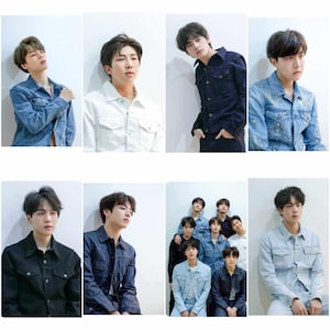 Ama te stesso: set di schizzi fotografici Tear 3, collezione BTS, merchandising del gruppo BTS, foto bts ot7, ragazzi Bangtan, merchandising dell'esercito, cartoline fotografiche bts