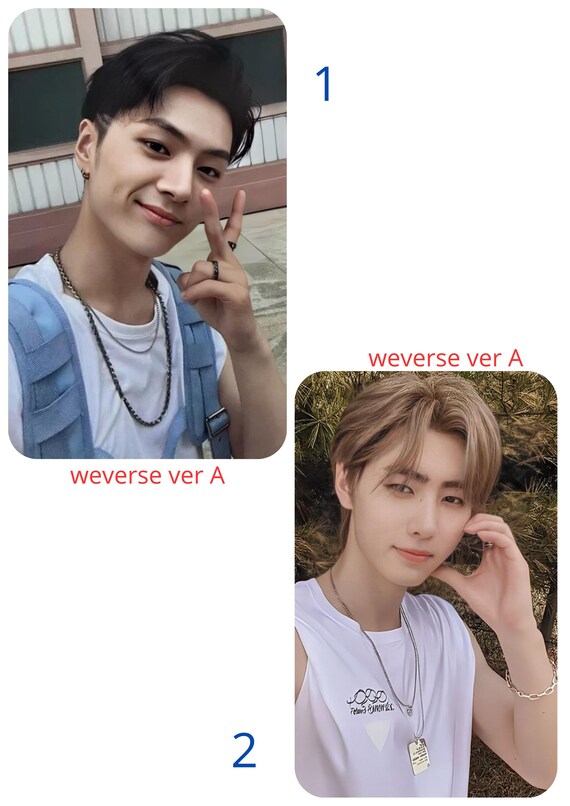 ENHYPEN Manifesto Day 1 Weverse Version A and B, Kpop Fan Gifts
