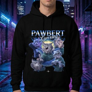 Pawbert Lynxley Shirt, Zootopia 2 2025 Characters Tee, Disneyland Family Trip Outfit, Vintage 90s image 6