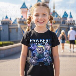 Pawbert Lynxley Shirt, Zootopia 2 2025 Characters Tee, Disneyland Family Trip Outfit, Vintage 90s image 3