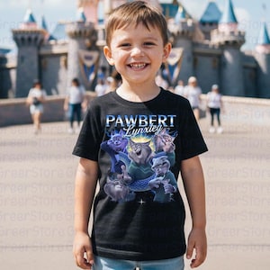 Pawbert Lynxley Shirt, Zootopia 2 2025 Characters Tee, Disneyland Family Trip Outfit, Vintage 90s image 2