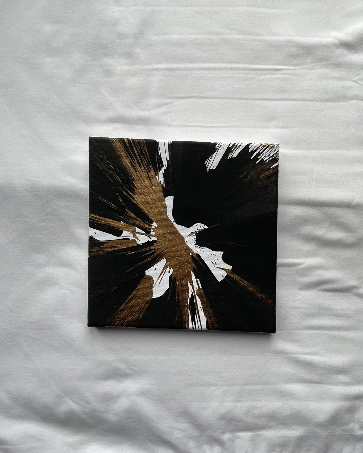 Canvas Spin Art Canvas Painting Canvas Art Spin Art Etsy
