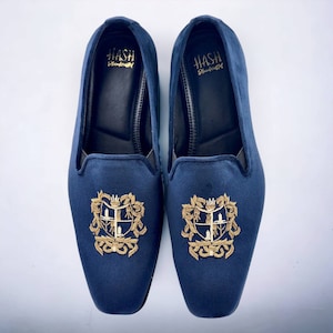 Buy Blue Loafers Online In India Etsy India