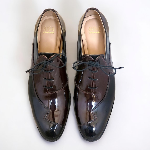 Maroon Vegan Leather Oxfords | Men's Wedding Brogues Maroon Vegan Leather Oxfords | Men's Wedding Brogues