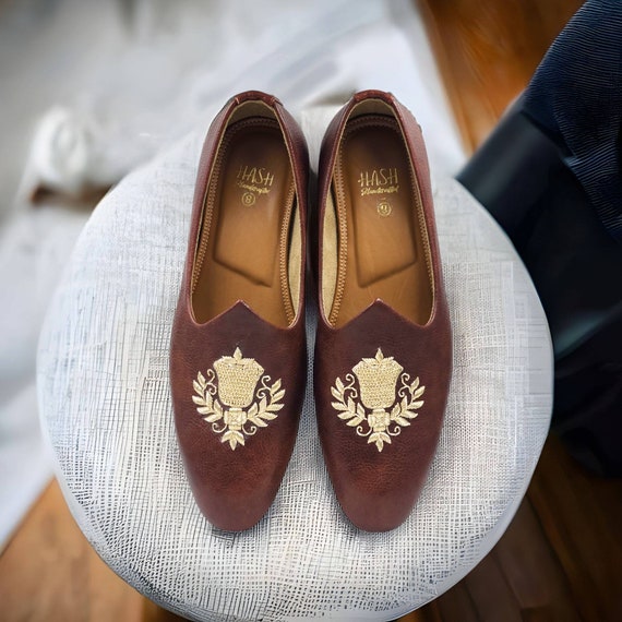 Luxury Punjabi Juttis For Women | Leather Shoes For Men | Natty Feet