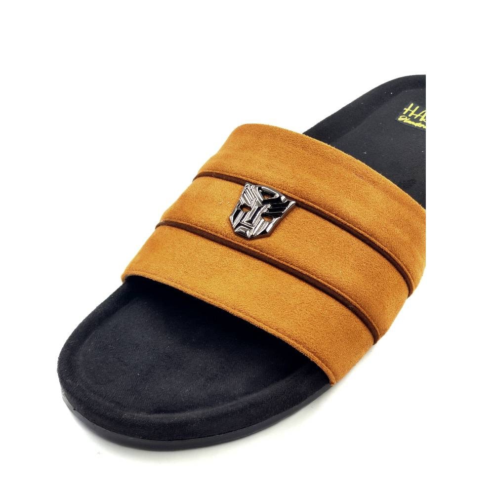 Palm Slippers for Men Outdoor Free Shipping Suede Leather Cork