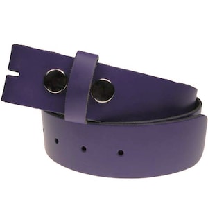Purple Western Belt - Etsy display picture 1