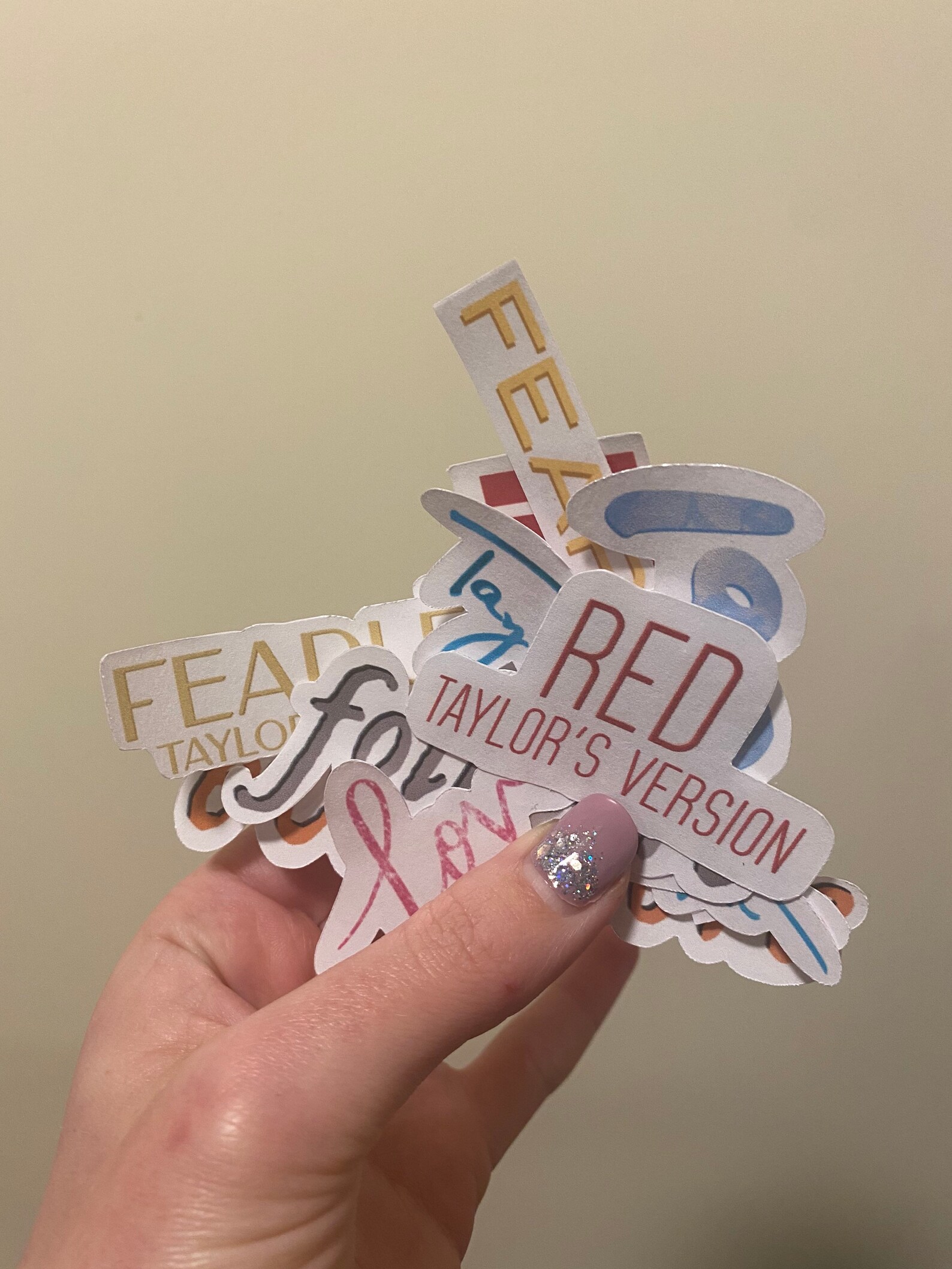 Taylor Swift Albums inspired sticker collection | Etsy