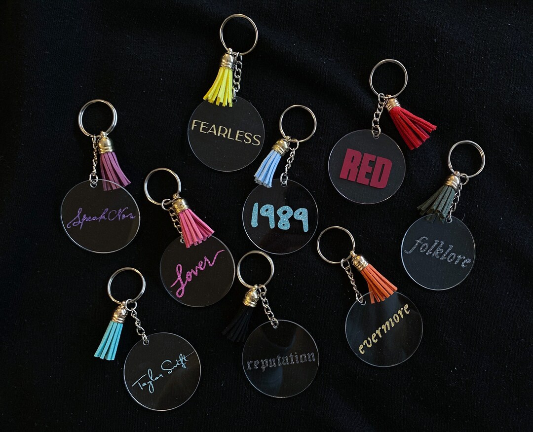 Taylor Swift Keychains Etsy