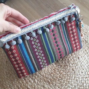 Bolso bohochic, bohemio, hippie para mujer. Bolso boho. Bolsos Artesanos. Regalo para mujer. Cartera hecha a mano. Bolso Hippie.