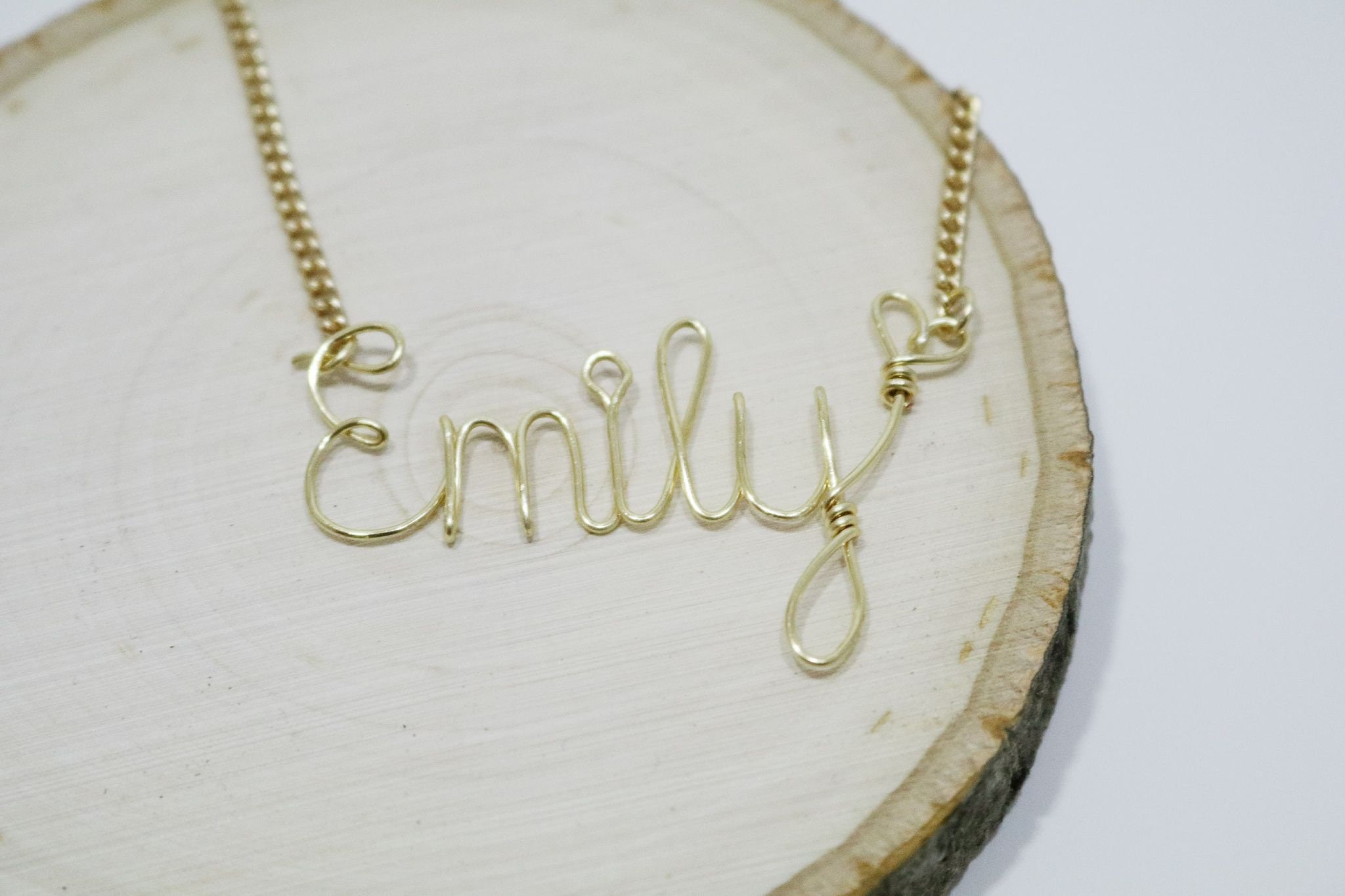 Custom Name Necklace Custom Necklace Personalized Name Etsy