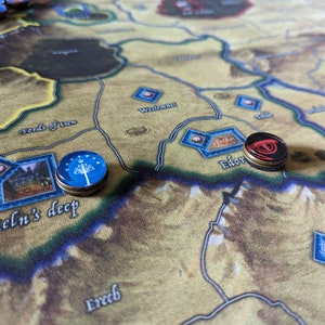 War of the Ring board game - Settlement Control Markers