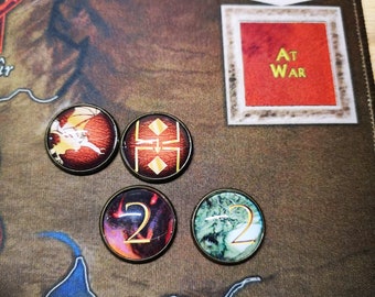 War of the Ring board game- Expansions Tokens