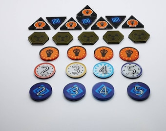 Anachrony - Chronossus solo mode upgrade tokens