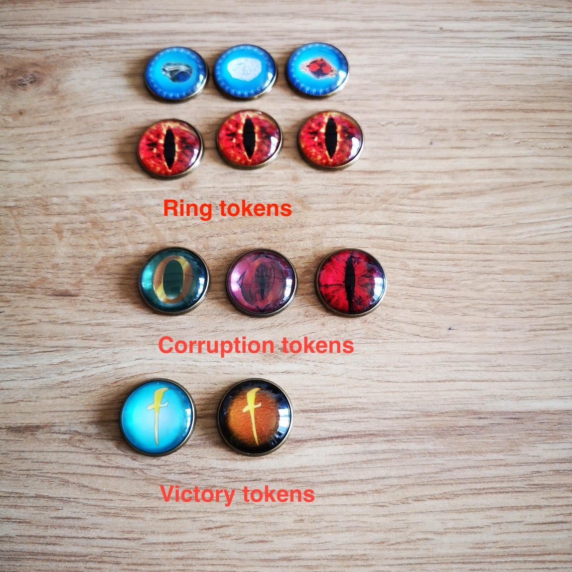 Token Ringe War of the Ring Board Game Tokens Essential Tokens - Etsy