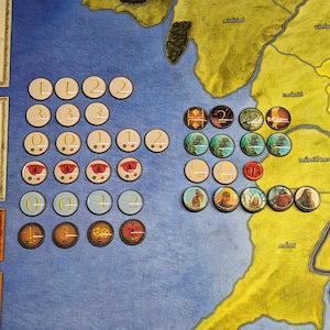 Hunt tiles with LOME, WOME and KOME tokens