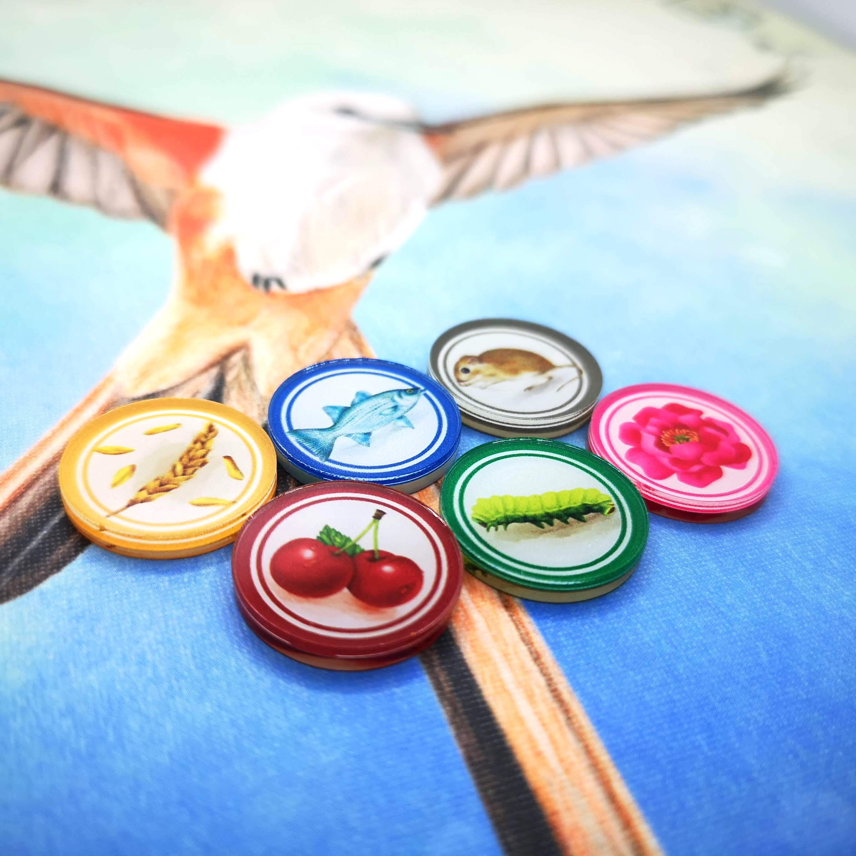 Wingspan Upgrade Tokens food Tokens and Expansions Etsy Canada